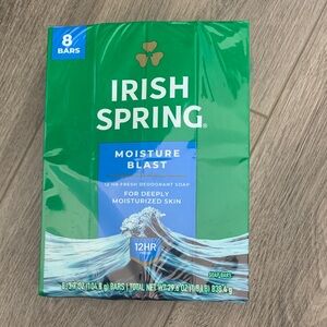 Irish spring moisture blast soap 8 bars